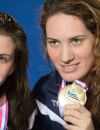 Charlotte Bonnet et Camille Muffat aux championnats européens de natation en 2012