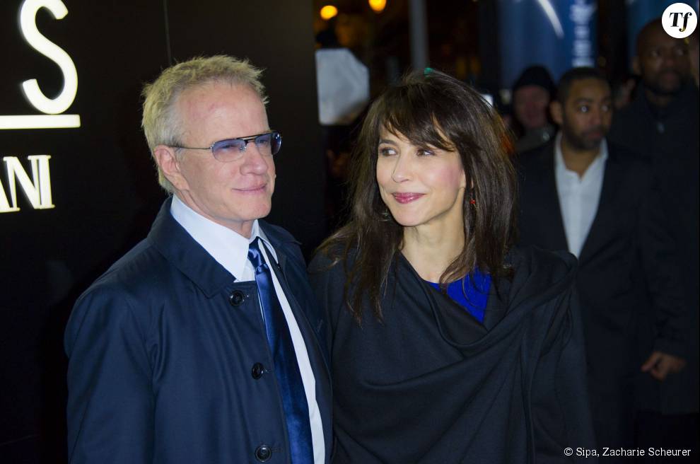Sophie Marceau et son ex-compagnon l&#039;acteur Christophe Lambert en janvier 2014