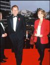  Claire Chazal et Patrick Poivre d'Arvor à Cannes en 1993 
  