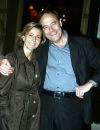 Claire Chazal et son mari Xavier Couture en 2003