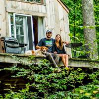 Habiter un chalet tout mignon dans les arbres : ce couple a réalisé son rêve