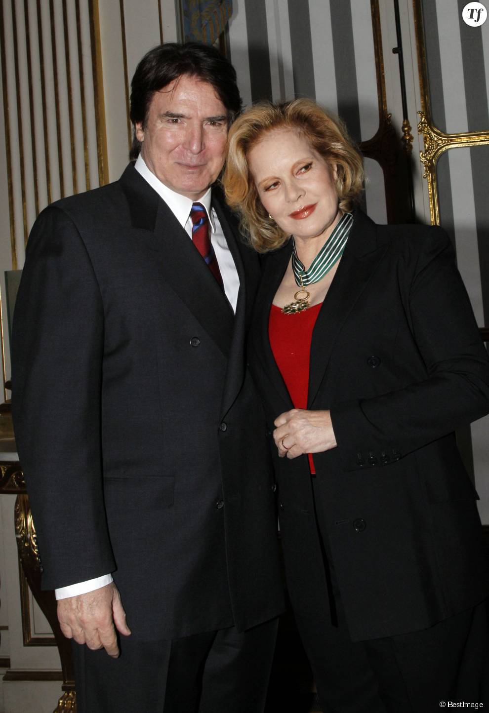 Sylvie Vartan et son mari Tony Scotti en 2011