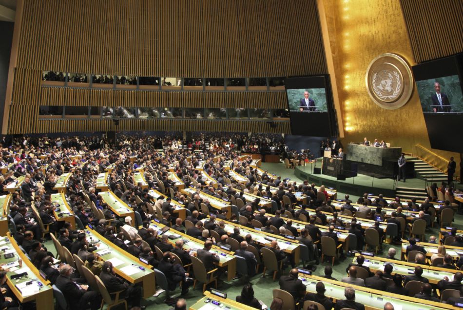Assemblée générale de l'ONU.