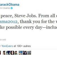 Twitter rend hommage à Steve Jobs