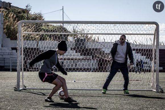 En plein entraînement