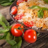 La délicieuse recette des pâtes fraîches aux champignons et tomates séchées