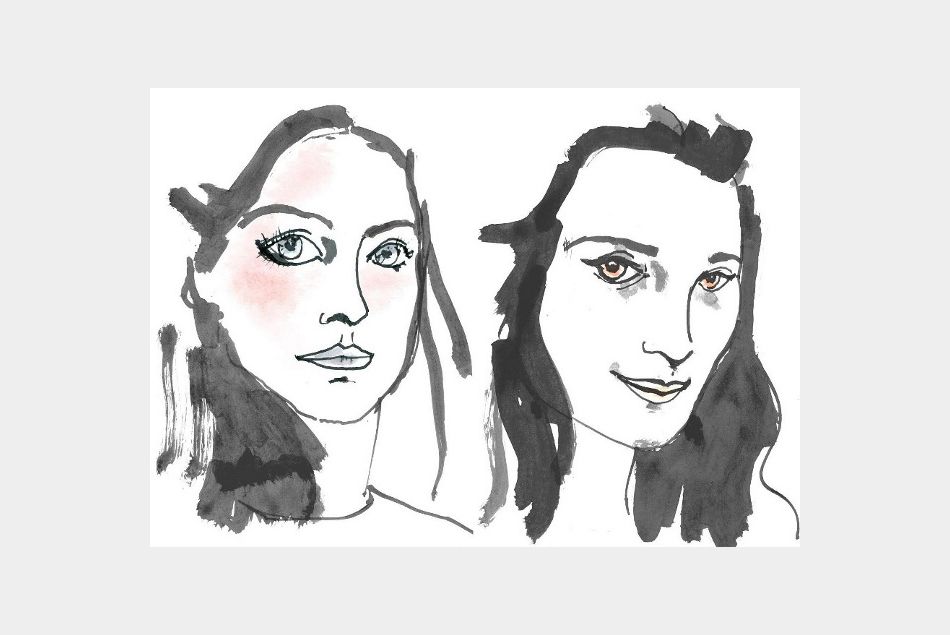 Portrait de Sidonie Floret et Sarah Abid