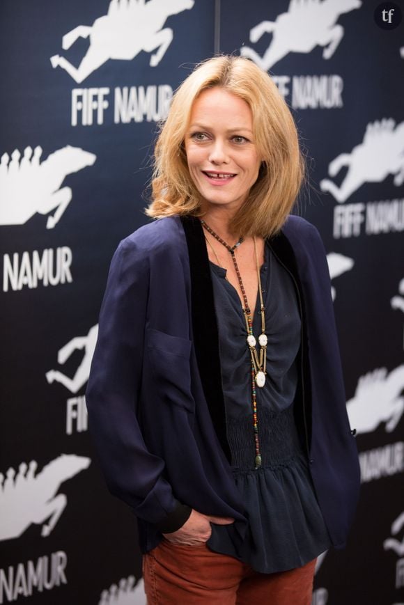 Vanessa Paradis lors du 30ème Festival International du Film Francophone, à Namur en Belgique le 8 octobre 2015. 