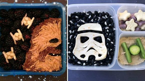 Ce papa a créé des lunchboxes pour ses petits Jedi