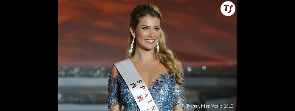 Mireia Lalaguna Royo élue Miss Monde 2015