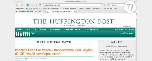 Le nouveau journal signé Le Monde en collaboration avec le « Huffington Post »
