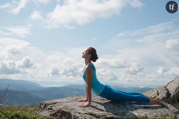 La posture du cobra (Bhujangasana)