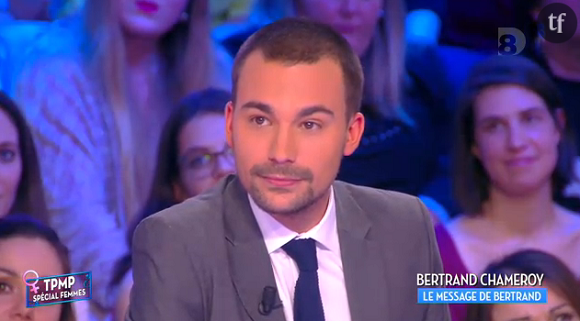 Bertrand Chameroy annonce son départ en direct de TPMP