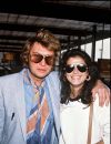 Johnny Hallyday et son-femme Babeth en 1981