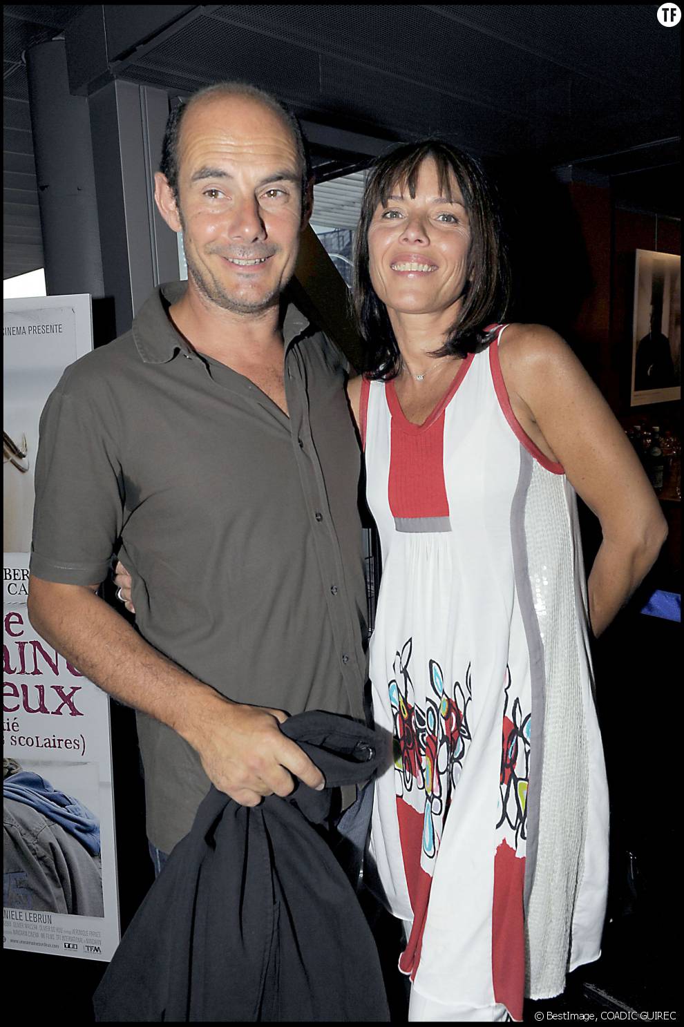 Bernard Campan et son épouse en 2009
