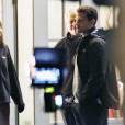 Dakota Johnson et Jamie Dornan sur le tournage de "Fifty Shades Darker" à Vancouver le 24 Mars