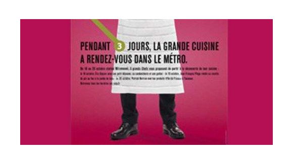 Cuisinez avec les grands chefs au métro Miromesnil