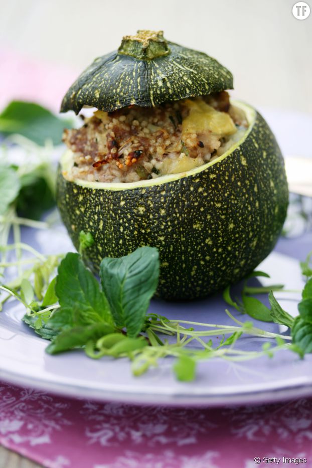 La Recette Des Courgettes Farcies à L'oeuf, Poivron Et Chorizo ...