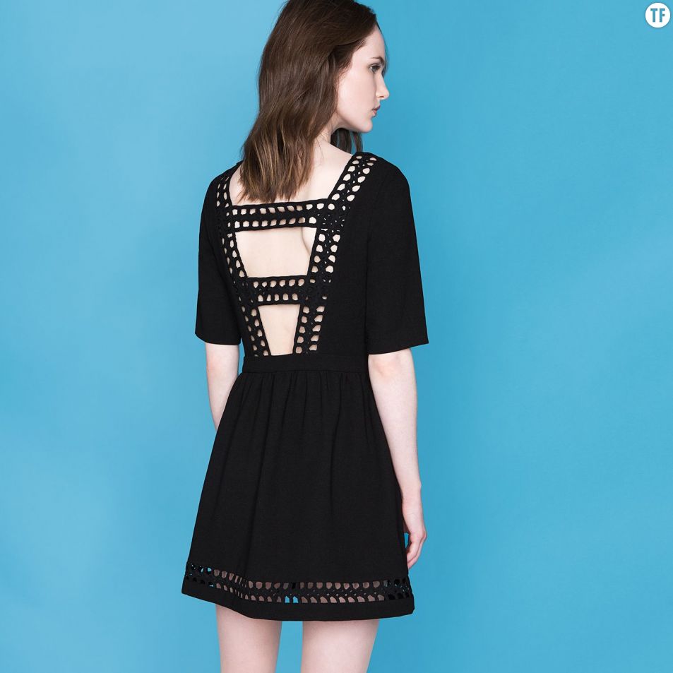 robe noire fete de noel