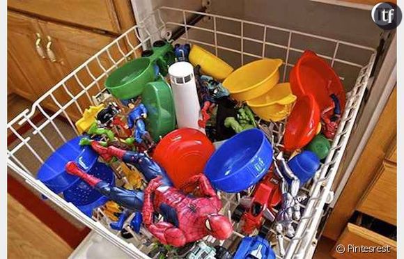 Passer les jouets au lave-vaisselle