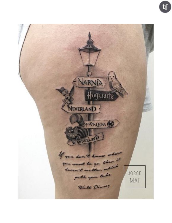 Tatouage contes et livres enfants