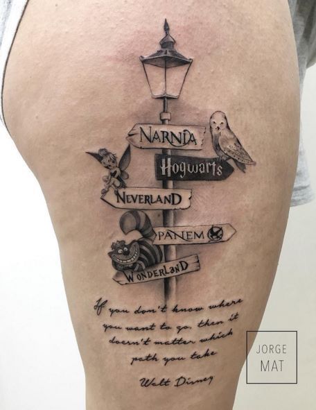 15 Superbes Tatouages Inspires Par Des Livres Pour Enfants Terrafemina