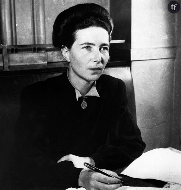 L'écrivaine Simone de Beauvoir
