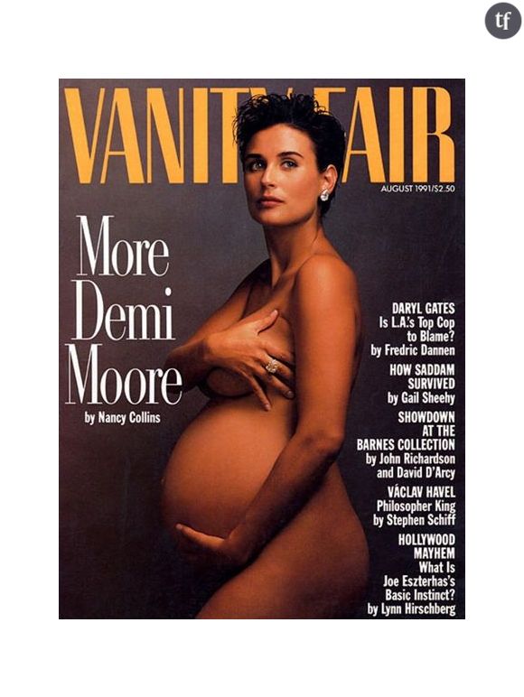 Demi Moore enceinte