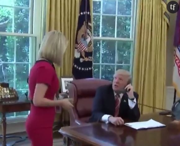 Donald Trump drague une journaliste en direct : sexiste et dérangeant