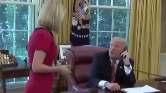 Donald Trump drague une journaliste en direct : sexiste et dérangeant