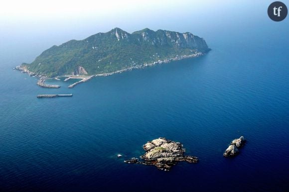 Une île japonaise interdite aux femmes classée au patrimoine de l'UNESCO