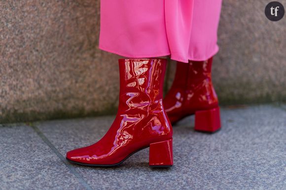 Les bottines rouges, les chaussures stars de l'hiver 2017/2018