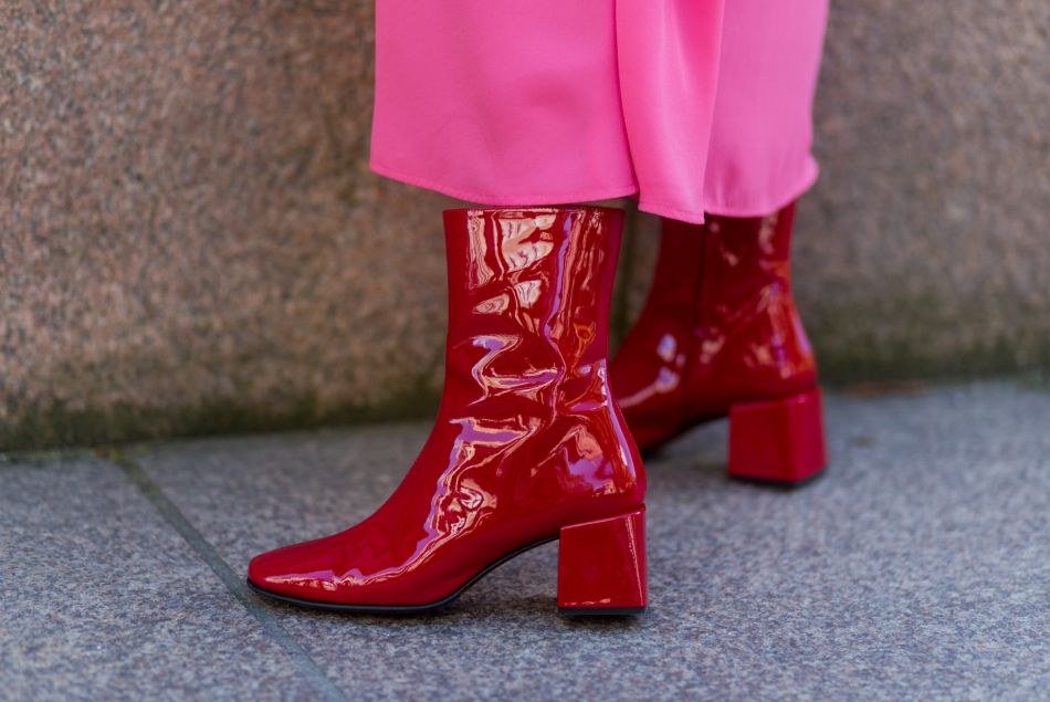 Les bottines rouges, les chaussures stars de l'hiver 2017/2018