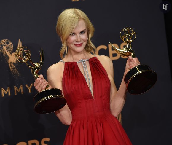 Nicole Kidman à la cérémonie des Emmy Awards, dimanche 17 septembre 2017 à Los Angeles