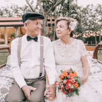 60 ans après leur mariage, ils s'offrent la séance photo de leurs rêves