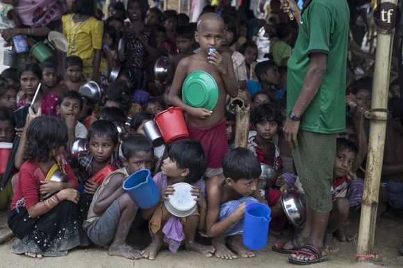 Plus de 80% des réfugiés rohingyas sont des femmes et des enfants.