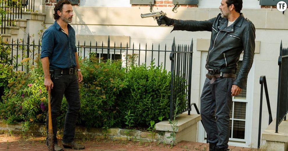 Negan et Rick dans la saison 7 de &quot;The Walking Dead&quot;