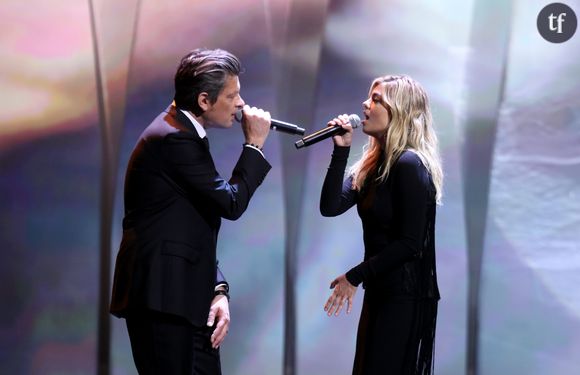 Benjamin Biolay et Louane Emera à la cérémonie d'ouverture du 70ème Festival International du Film de Cannes, 17 mai 2017