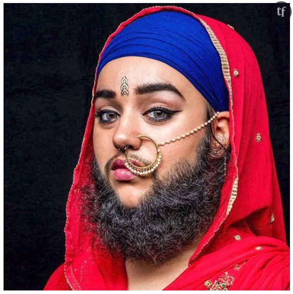 Harnaam Kaur, femme à barbe depuis l'âge de 16 ans.