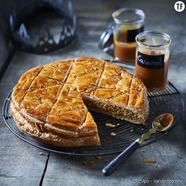 Galette des rois aux amandes grises