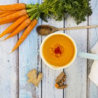 La succulente recette de soupe de carottes au gingembre