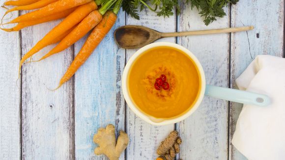 La succulente recette de soupe de carottes au gingembre