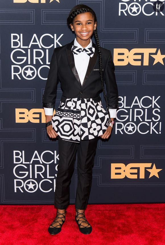 Marley Dias au BET Black Girls Rock, New Jersey, avril 2016.  