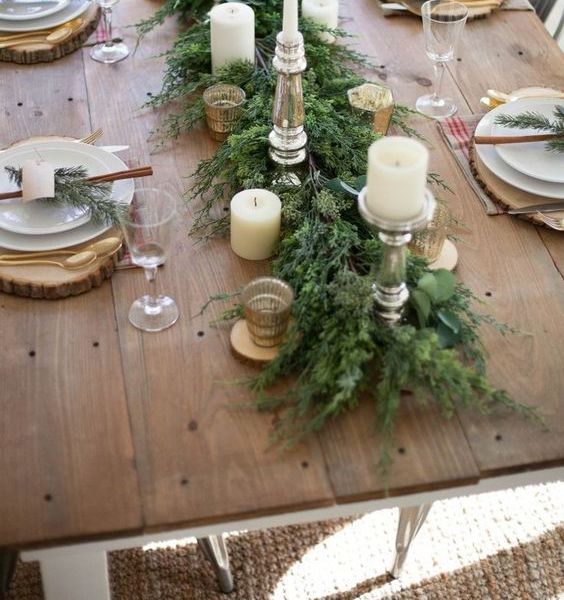 Centre de table de Noël : 17 idées originales ou traditionnelles pour une  table de fête