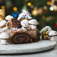 La recette facile de la bûche de Noël au chocolat