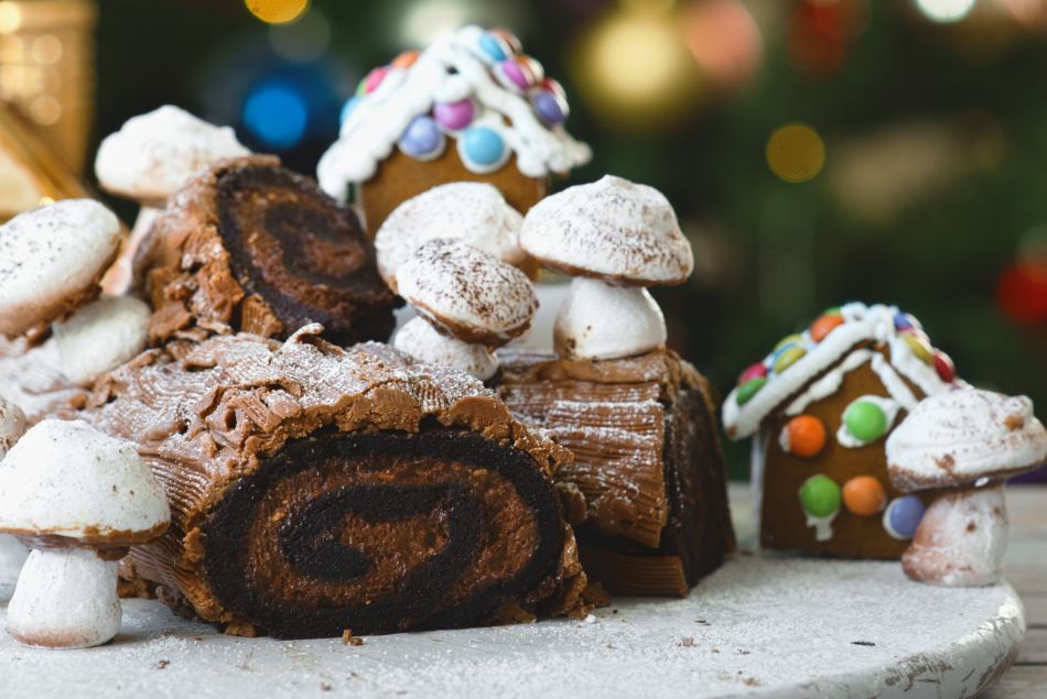 La recette facile et rapide de la bûche de Noël au chocolat