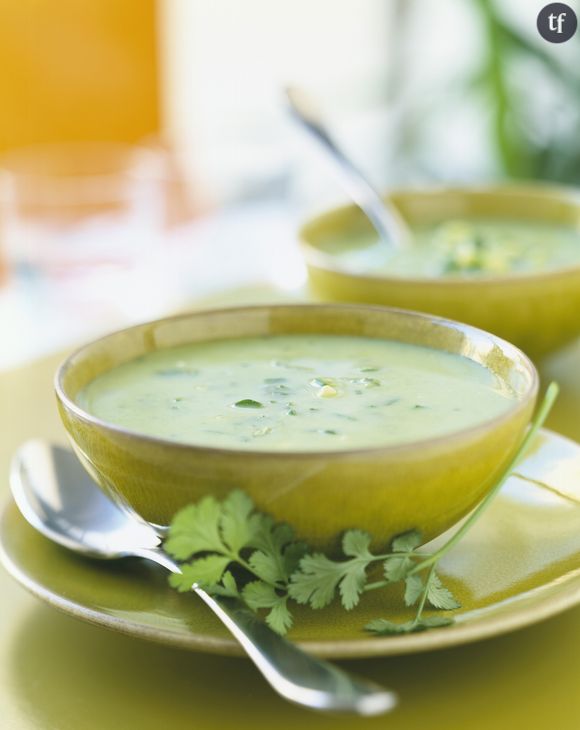 La recette facile de la soupe à la courgette