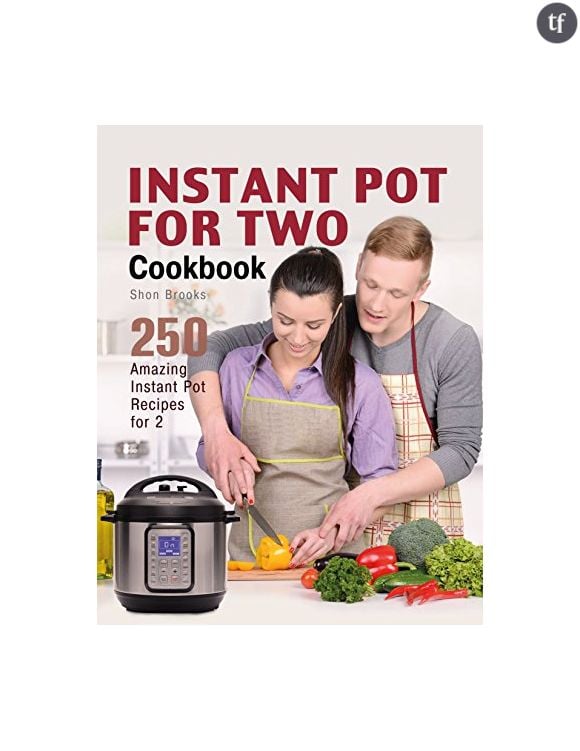 La couverture d'un des livres "Instant Pot For Two"