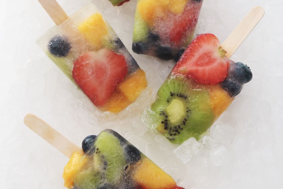 La recette de la glace aux fruits frais