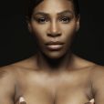 Serena Williams seins nus pour la prévention du cancer du sein